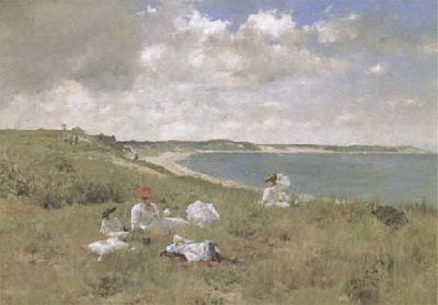 William Merrit Chase Leisure (mk09) Norge oil painting art